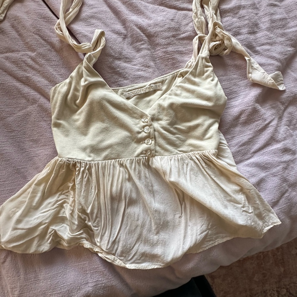 Novella Royale Beige Blouse
